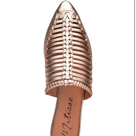 MATISSE Nordstroms Strappy Leather - Mule Slides - Picture 2 of 4